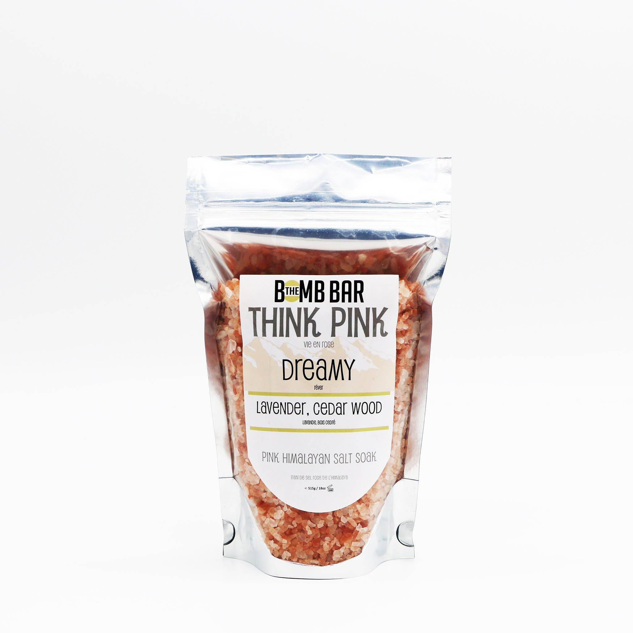 The Bomb Bar Wholesale - Bath Soak - Think Pink Himalayan Pink Salt Detox