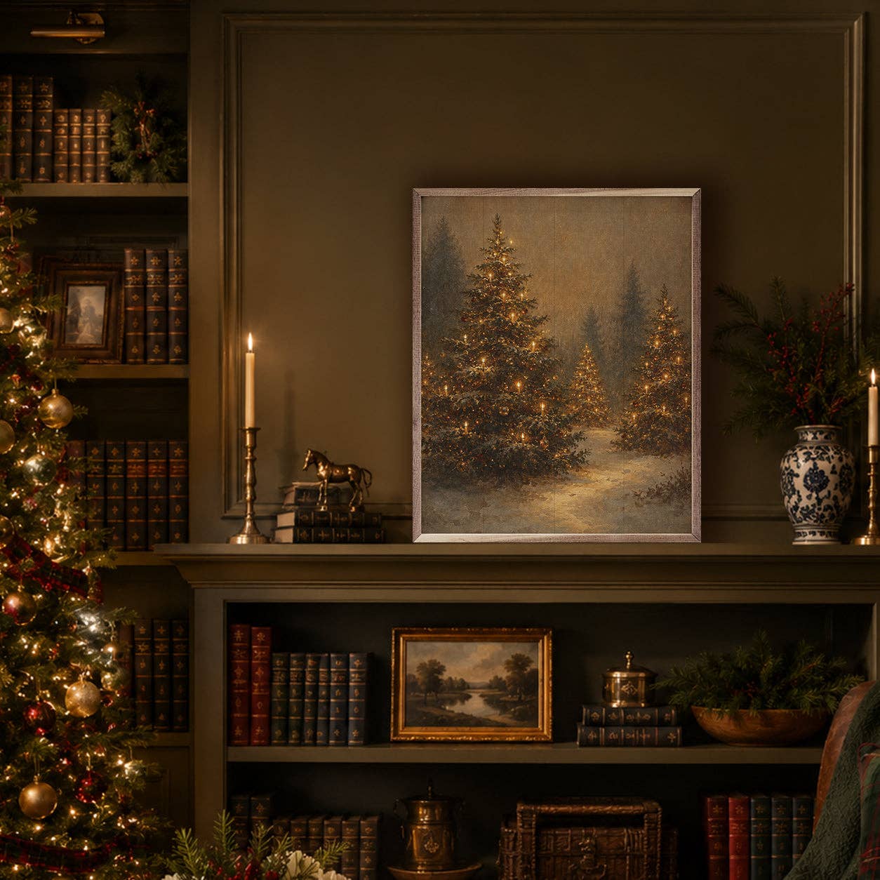 Kendrick Home - Lantern Glow Christmas Trees