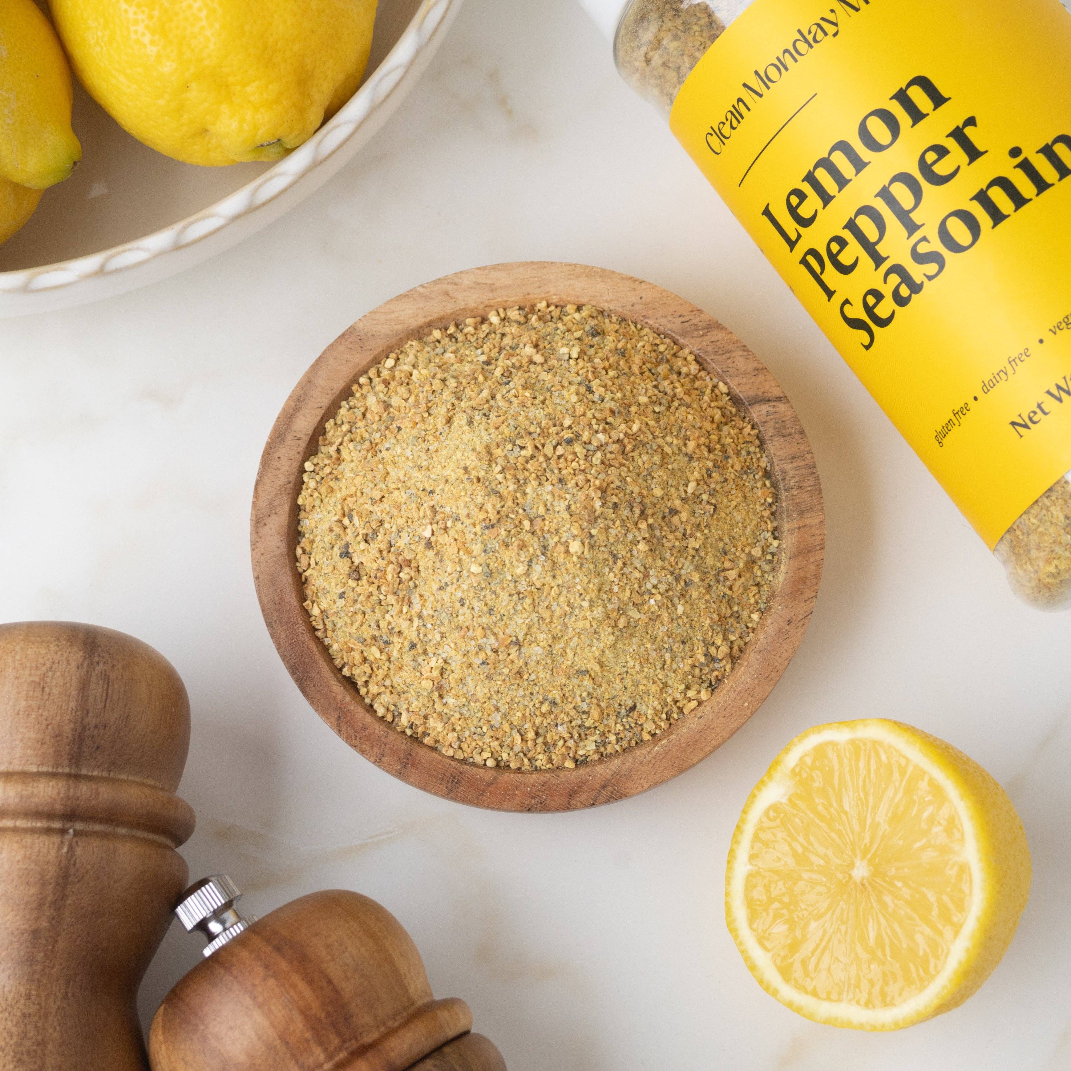 Clean Monday Meals - Lemon Pepper Seasoning