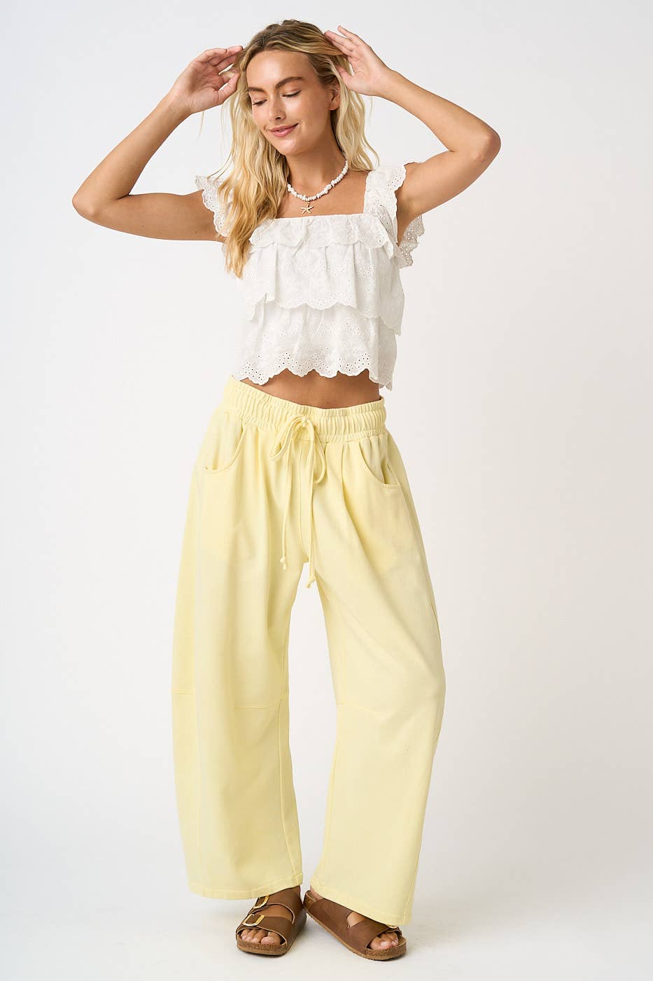 French Terry Barrel Sweatpants