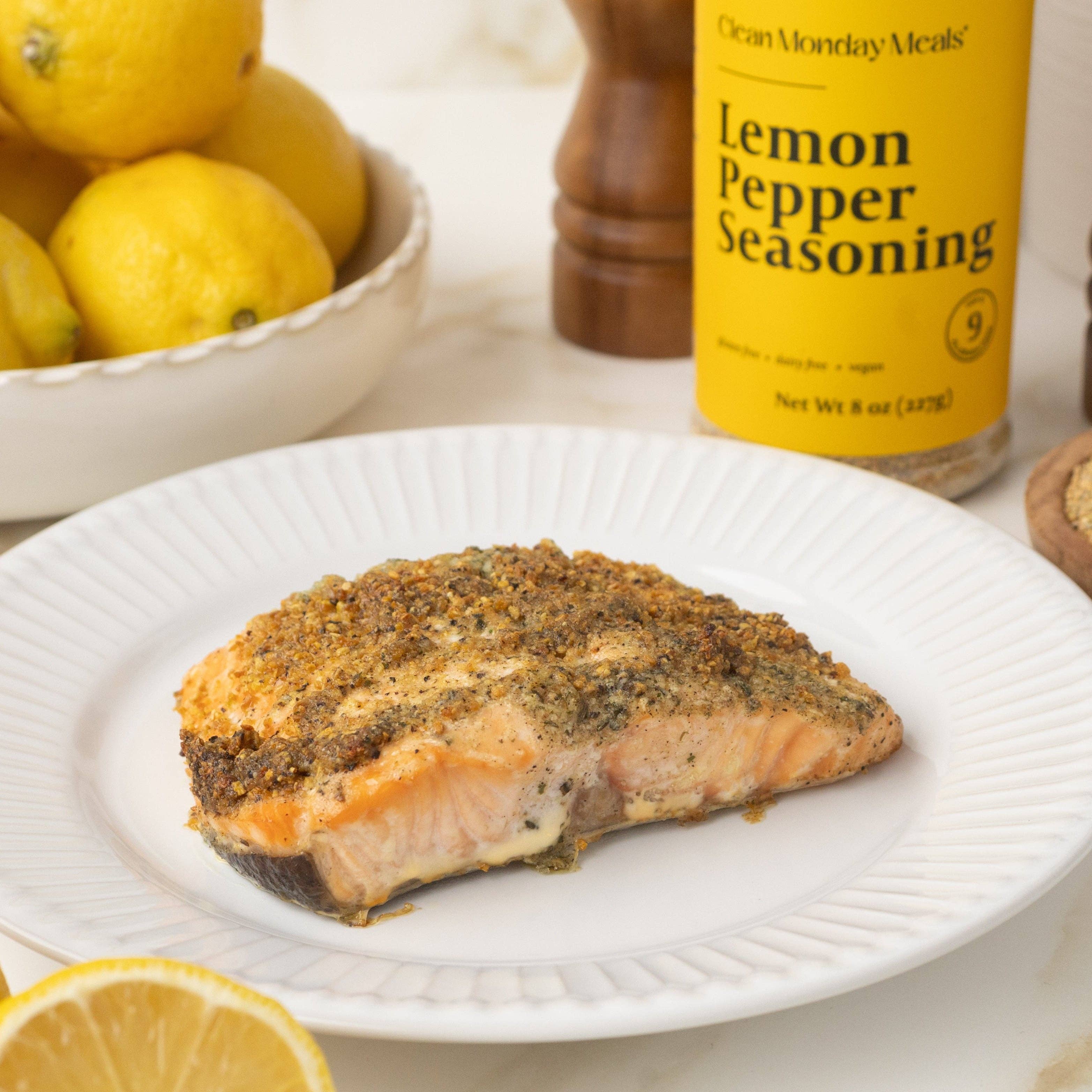 Clean Monday Meals - Lemon Pepper Seasoning