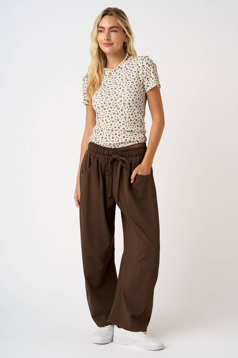 French Terry Barrel Sweatpants