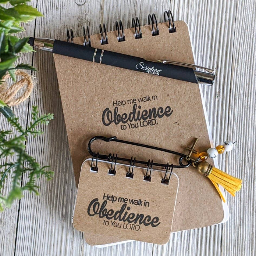 Scripture Flips - Obedience Jotter Bundle