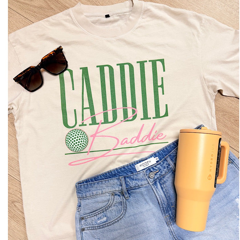 Oversized Caddie Baddie Tee