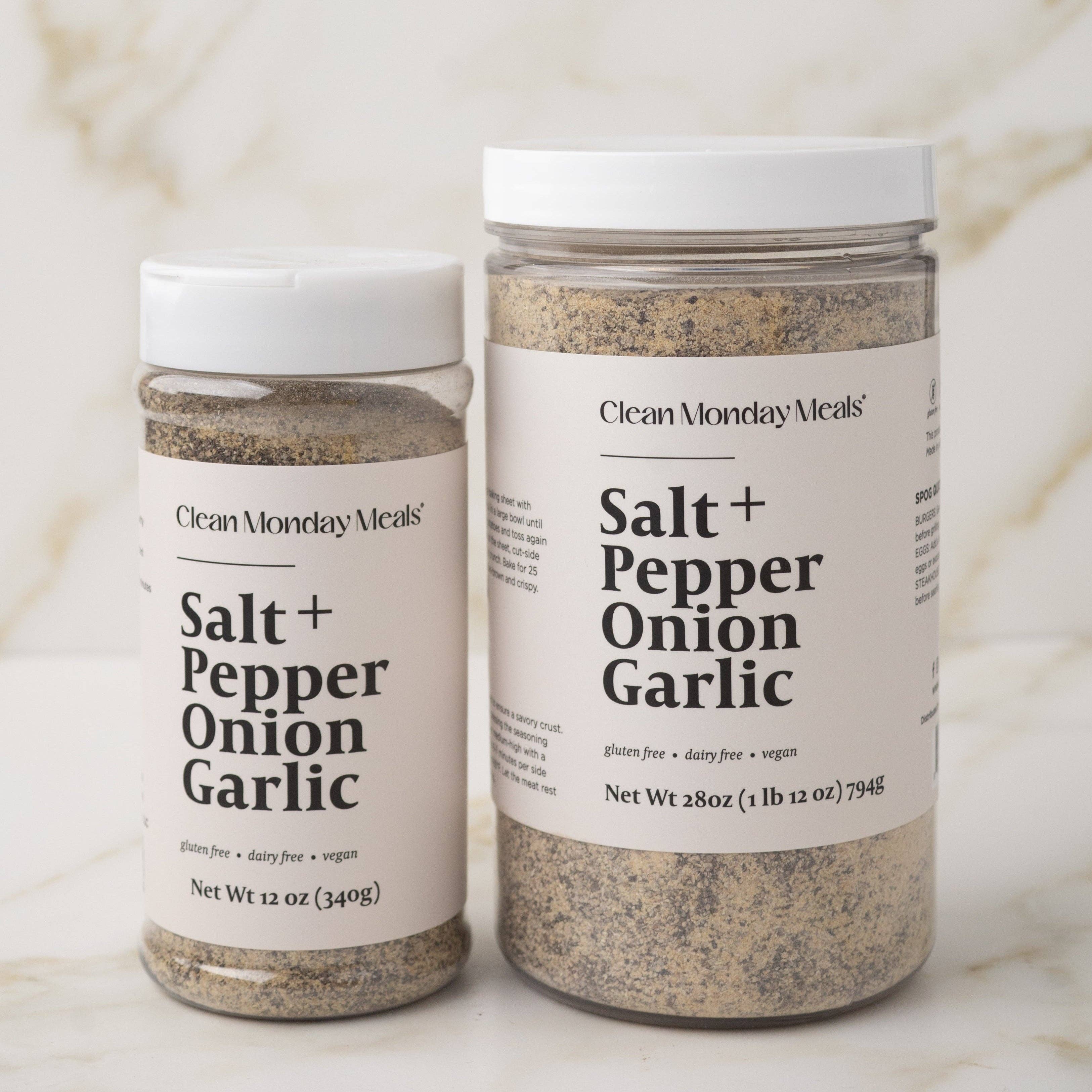Clean Monday Meals - Salt+, Pepper, Onion, Garlic (SPOG) Seasoning