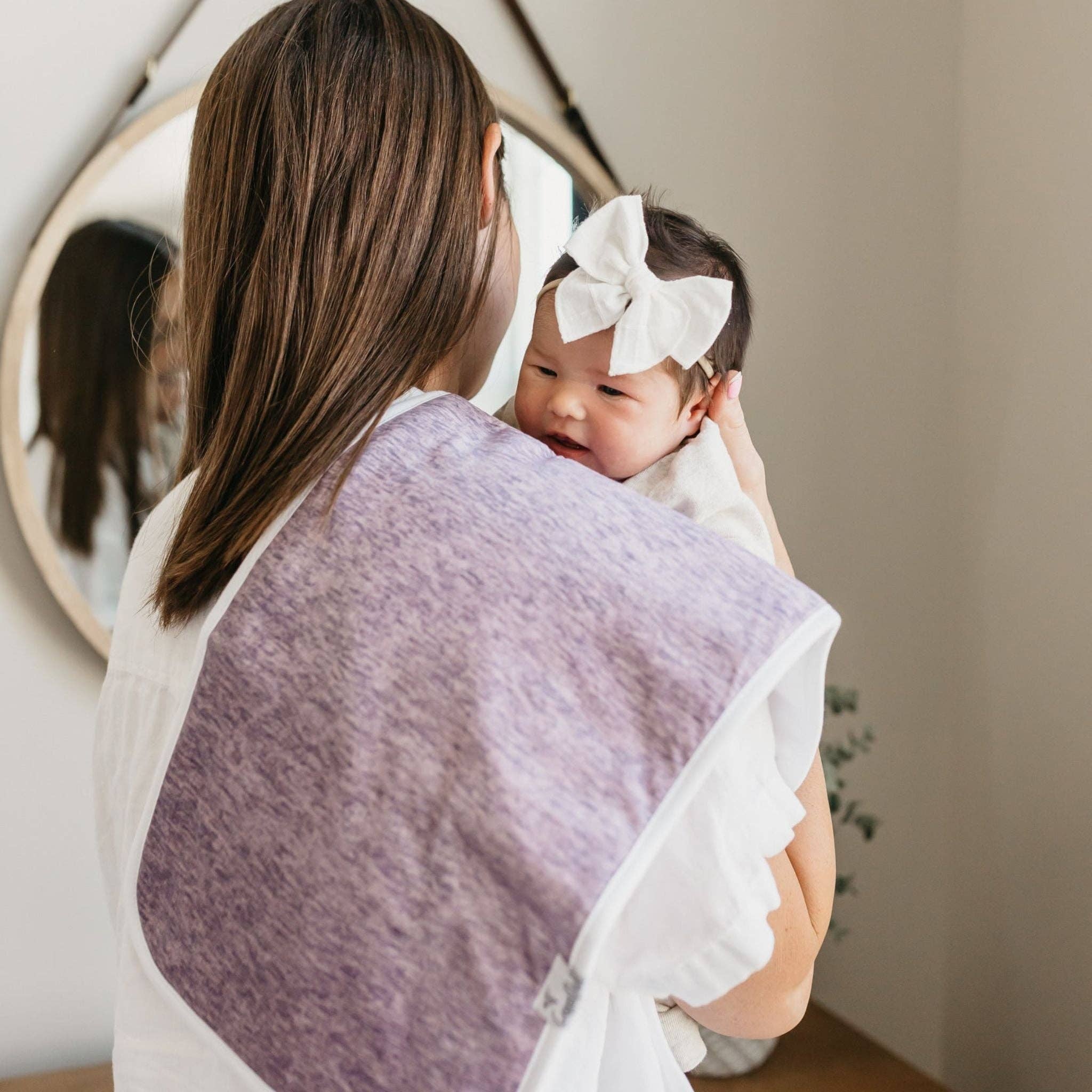 Copper Pearl - 3 Pack Premium Burp Cloths - Lacie