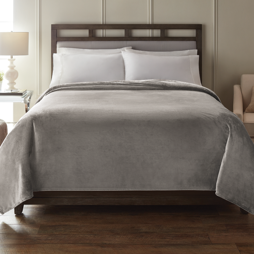 Velvet Plush Blanket Queen/King
