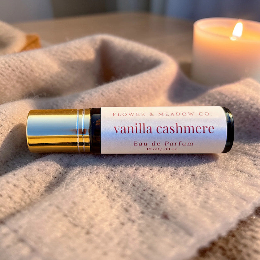 Flower & Meadow | Vanilla Cashmere Perfume Roller
