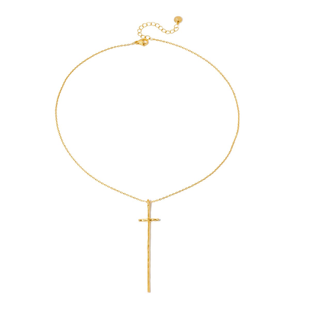 Modern Cross Necklace - WATERPROOF