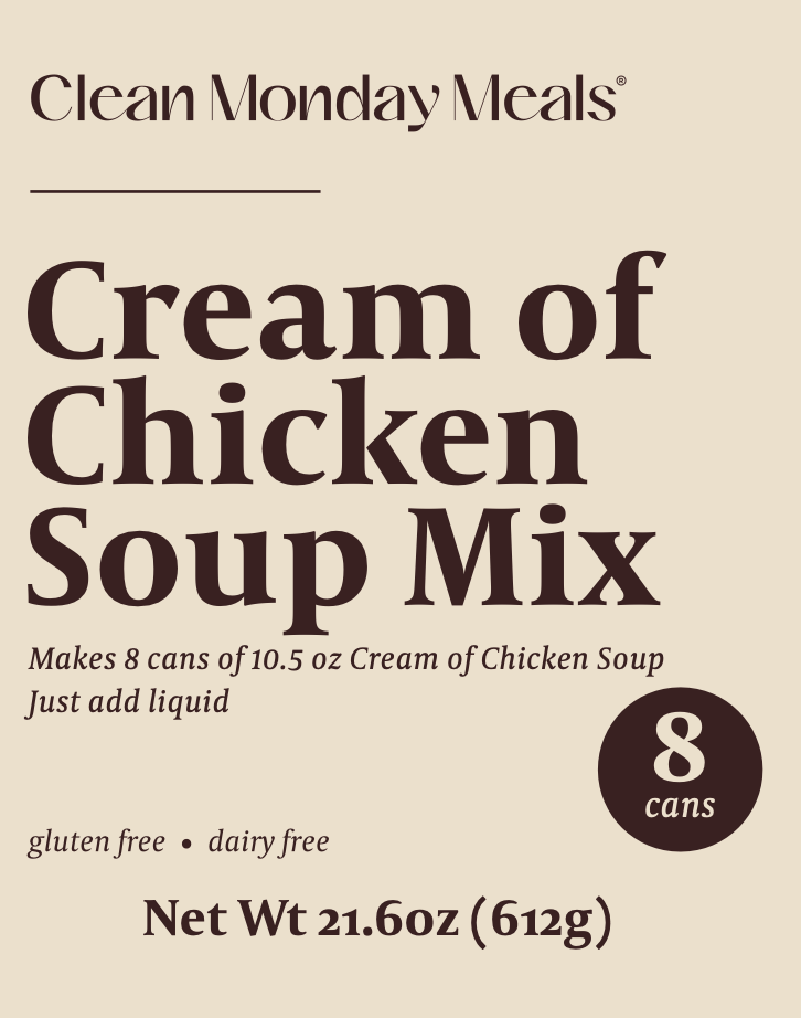 Clean Monday Meals - Cream of Chicken Soup Mix