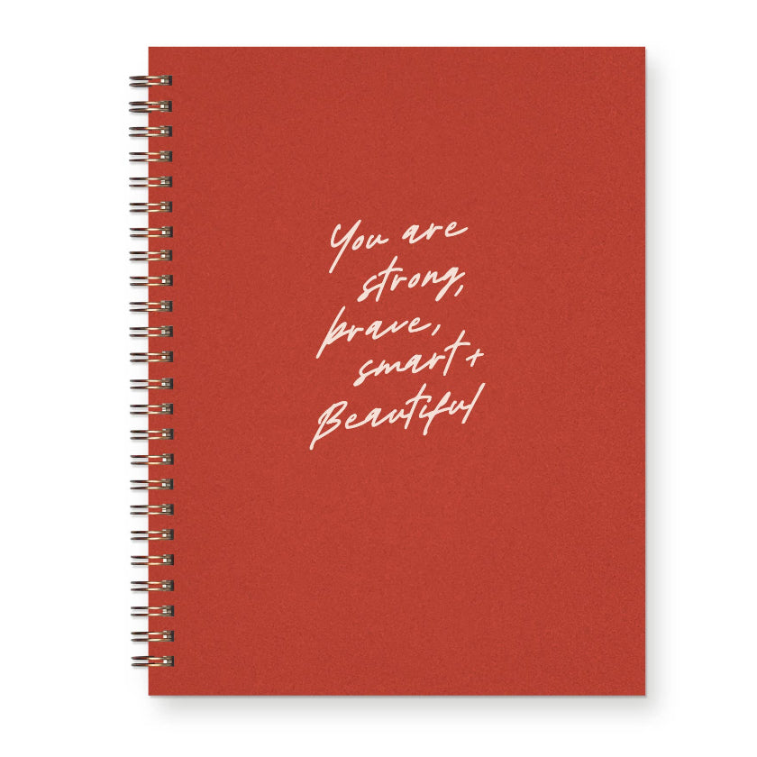 You Are Strong Script Journal : Lined Notebook
