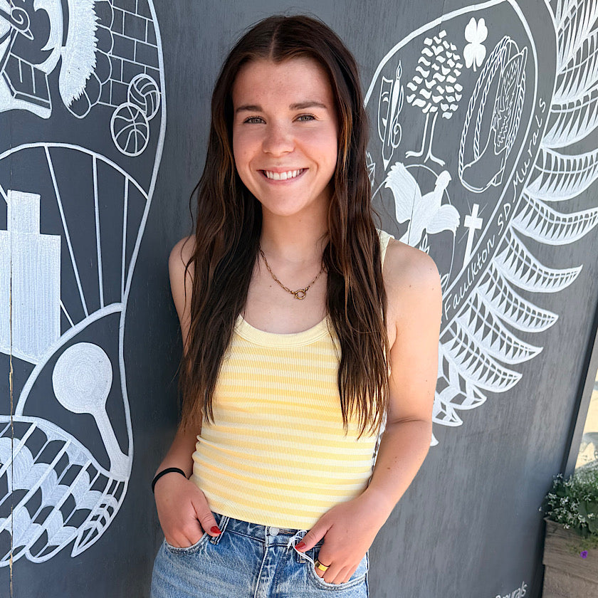 Stripe Reversible Tank Top