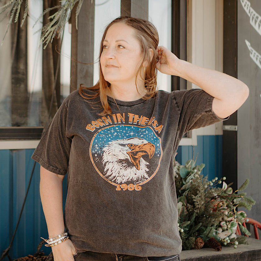 Born in USA Relaxed Tee