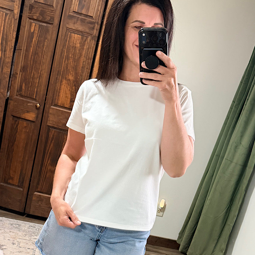 Asher Tee by Thread & Supply-White