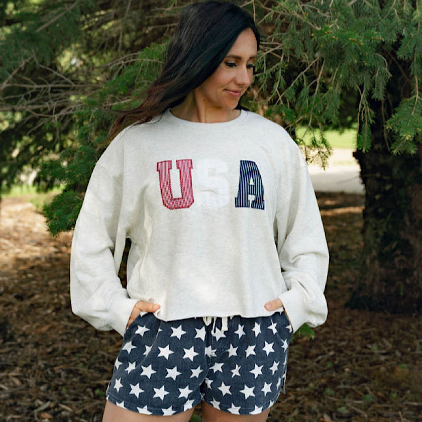 White Star Shorts