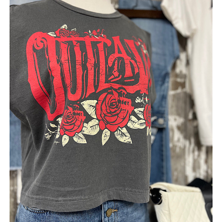 Outlaw Boxy Muscle Tee