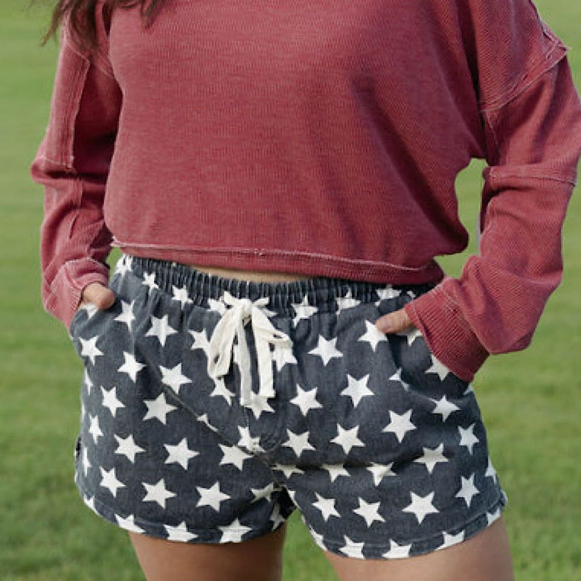 White Star Shorts