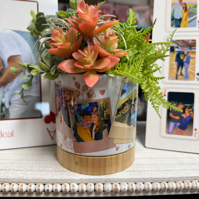 Custom Photo Planter