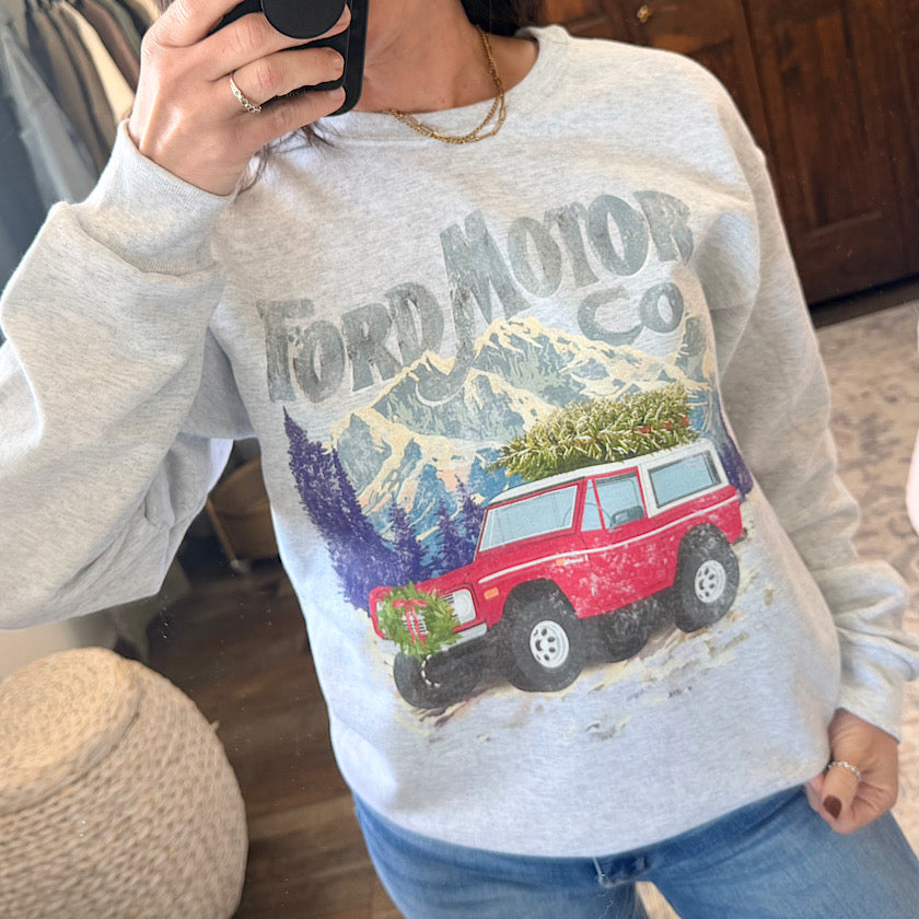 Winter Bronco Sweatshirt