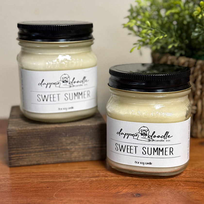 Dapper Doodle Candles - Summer Scents