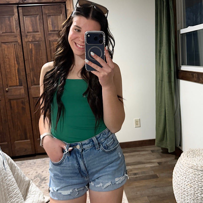 VERVET Kas Denim Shorts 4"