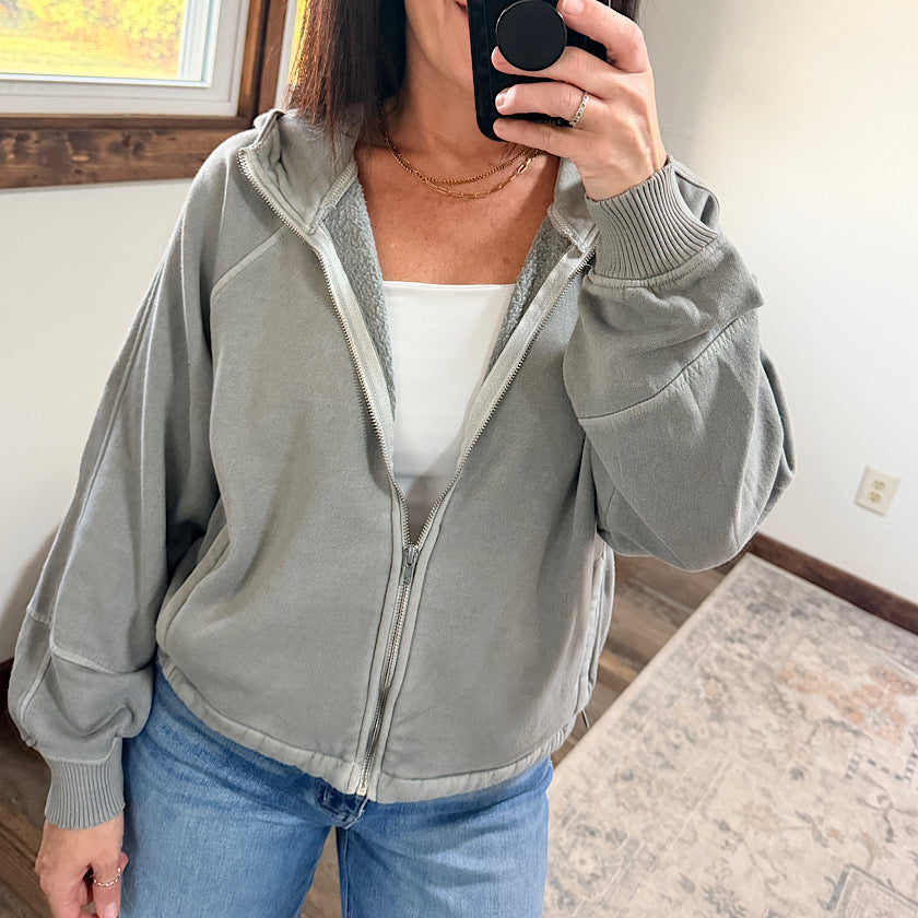 Sleet Zip Up Hoodie