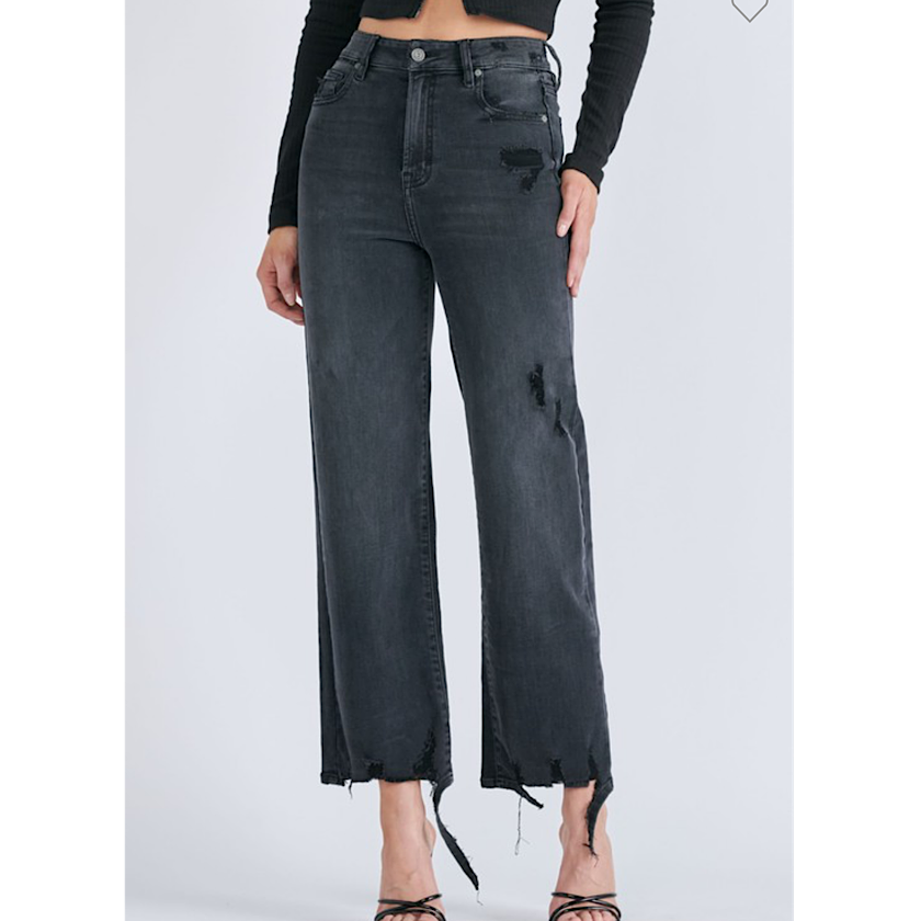 Ellis Hidden Black Denim 29"
