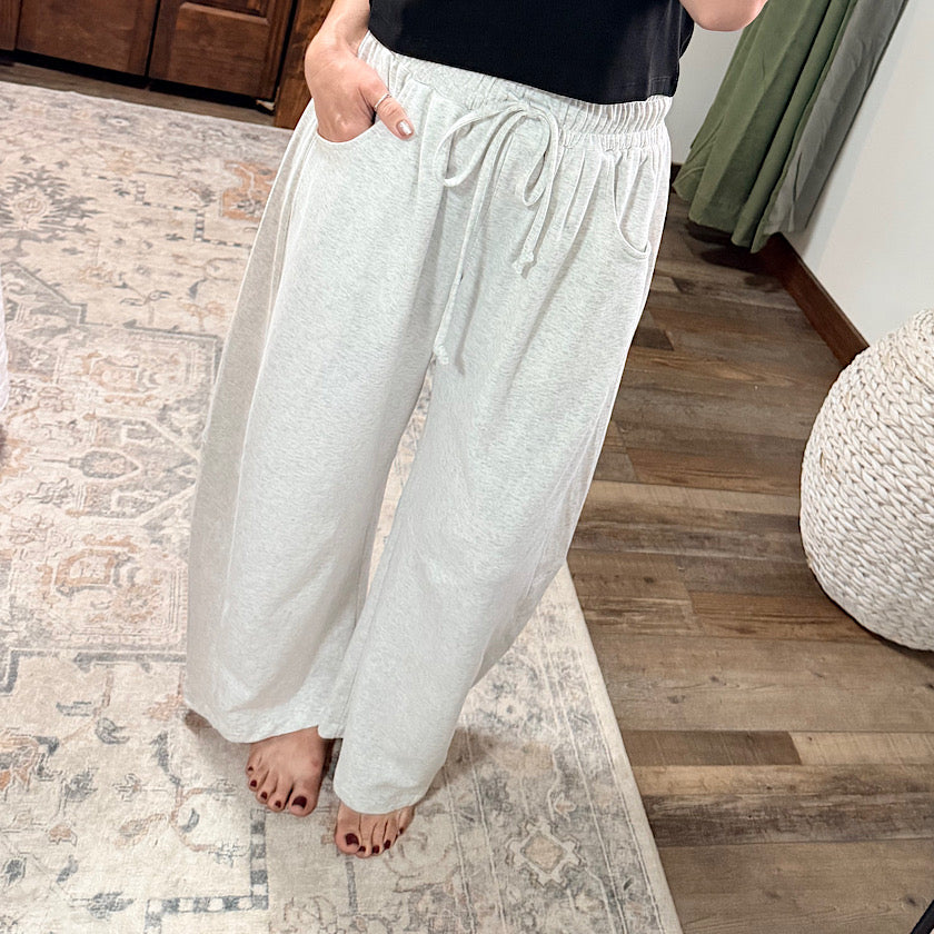 French Terry Barrel Sweatpants