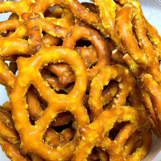 Kingston Artisan Snack Co-Honey Mustard Seasoned Pretzels-8 oz