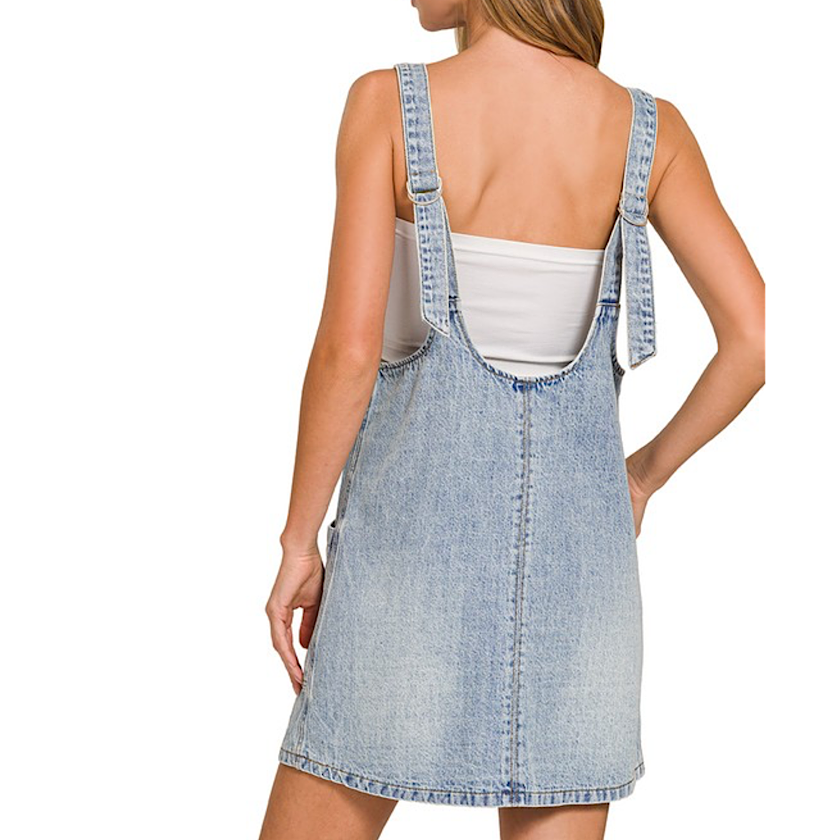 Denim Overall Dress