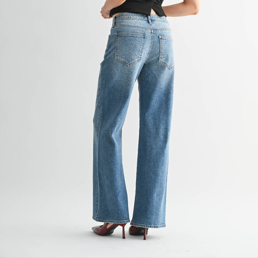 JBD - JACK HR Full Medium Wash Straight Denim 31"