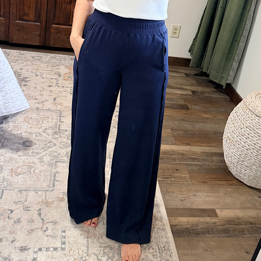 Navy lounge pants 
