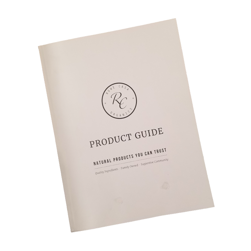 Rowe Casa Organics - Product Guide Book