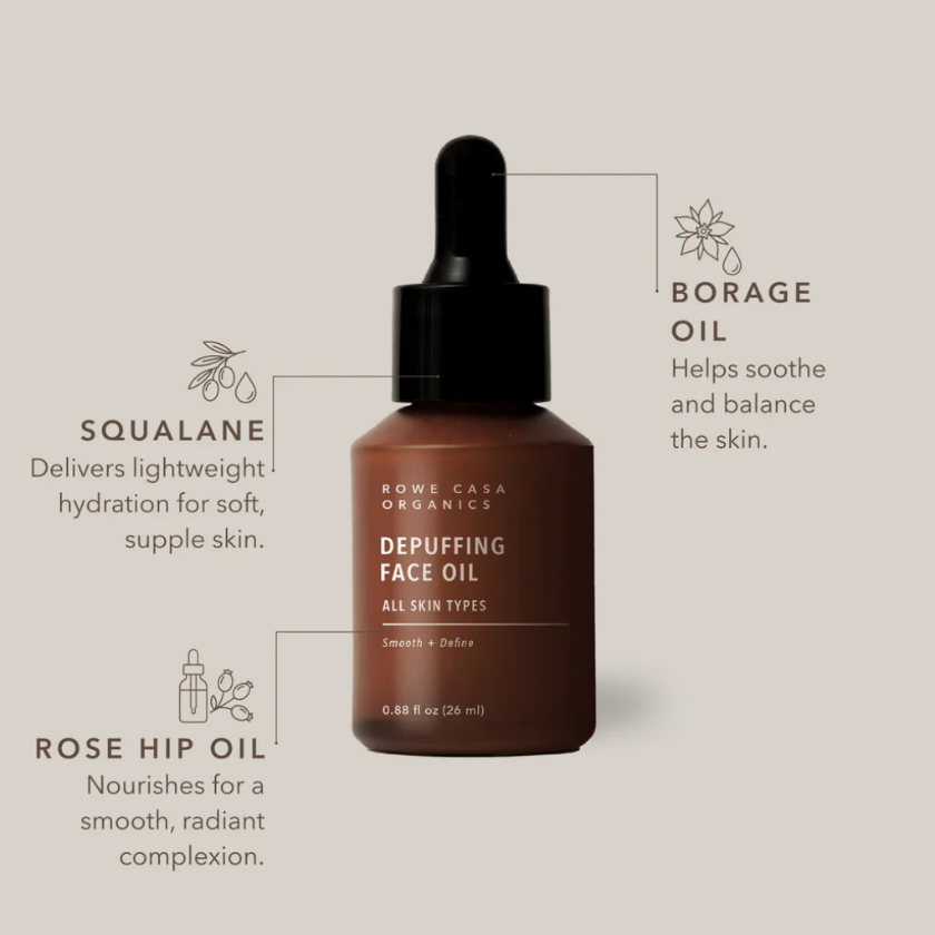 Rowe Casa Organics - Depuffing Face Oil