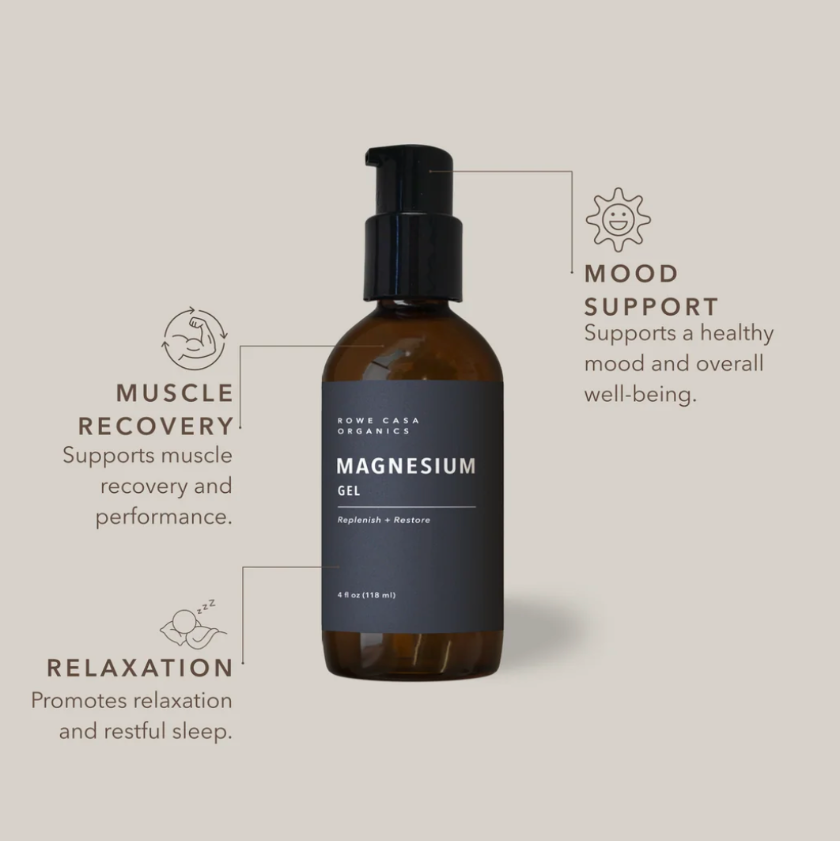 Rowe Casa Organics - Magnesium Gel | 4 Oz