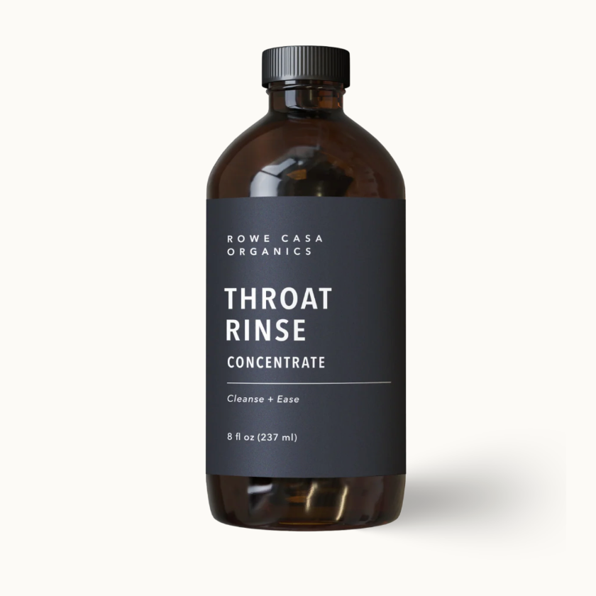 Rowe Casa Organics - Throat Rinse Concentrate (Formerly: Sinus + Allergy Throat Gargle)