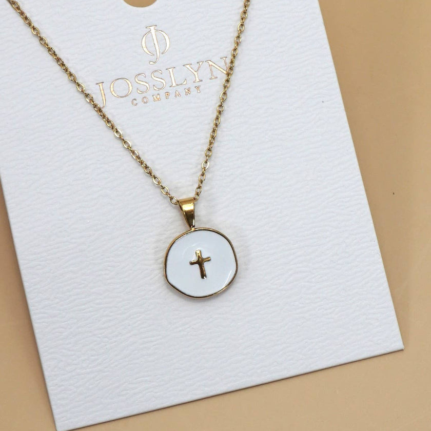 Sable Cross Necklace