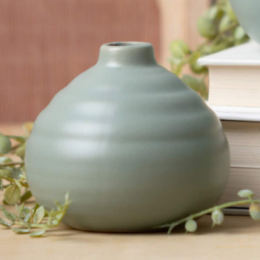 SAGE COMPACT VASE