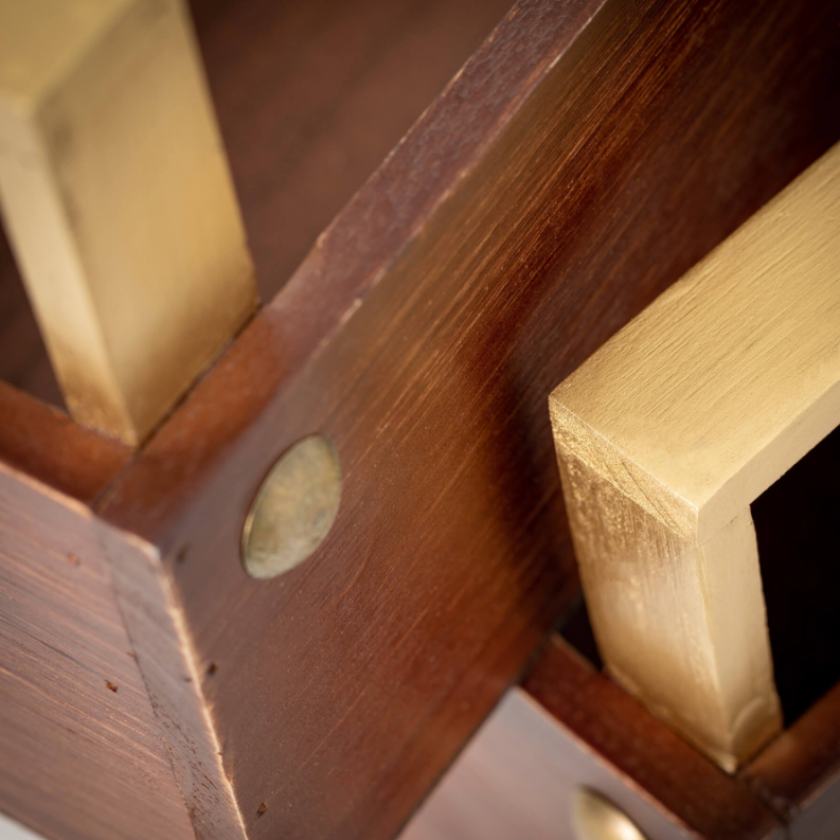 Modern Wood Tray with Handle