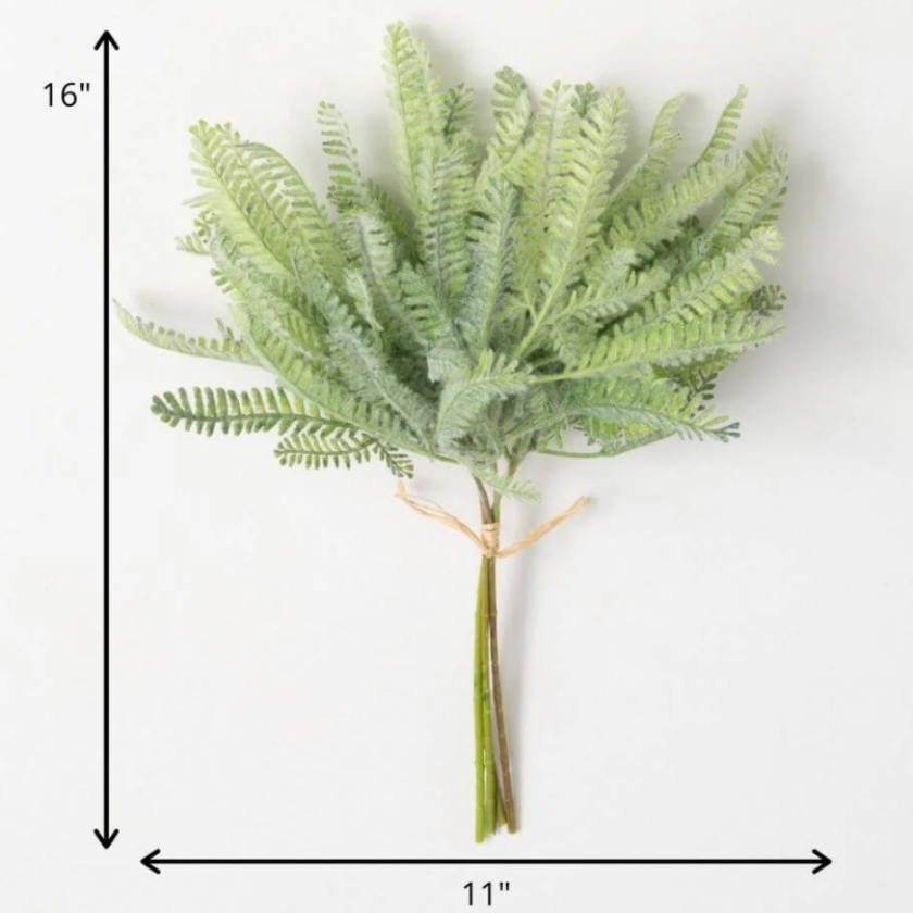 MINI MINT GREEN FERN BUSH