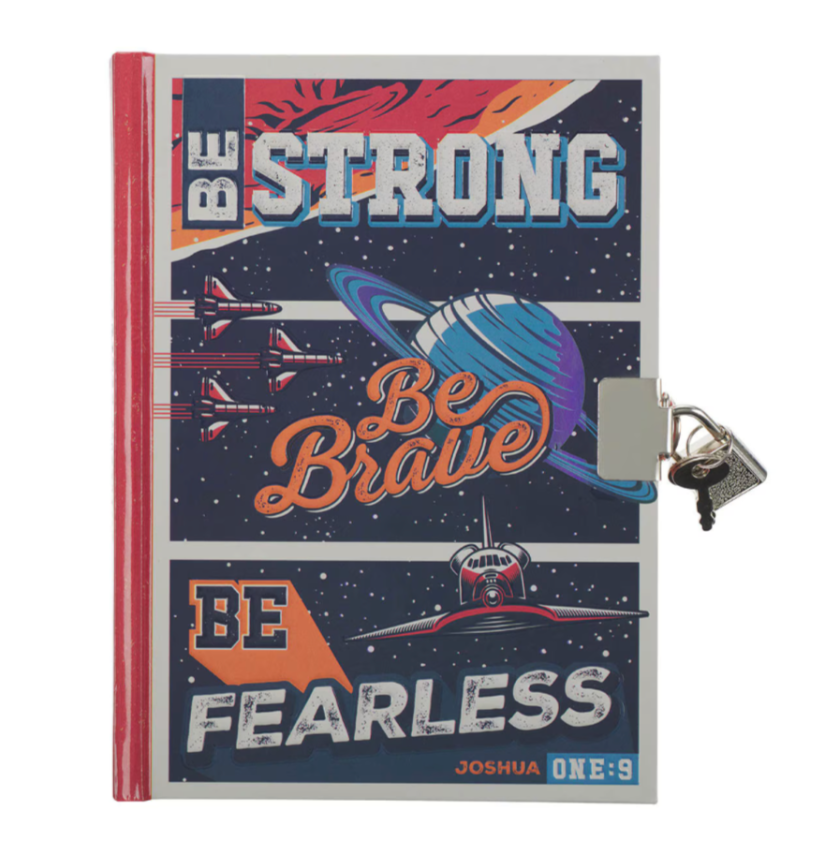 Strong and Courageous Secret Diary - Joshua 1:9