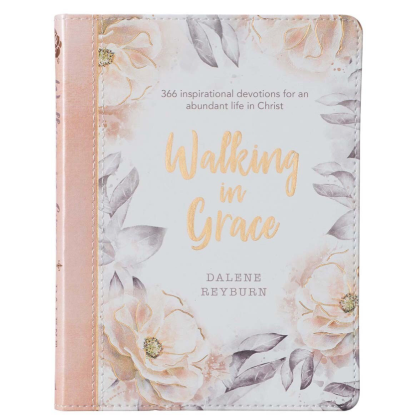 Walking in Grace Faux Leather Devotional