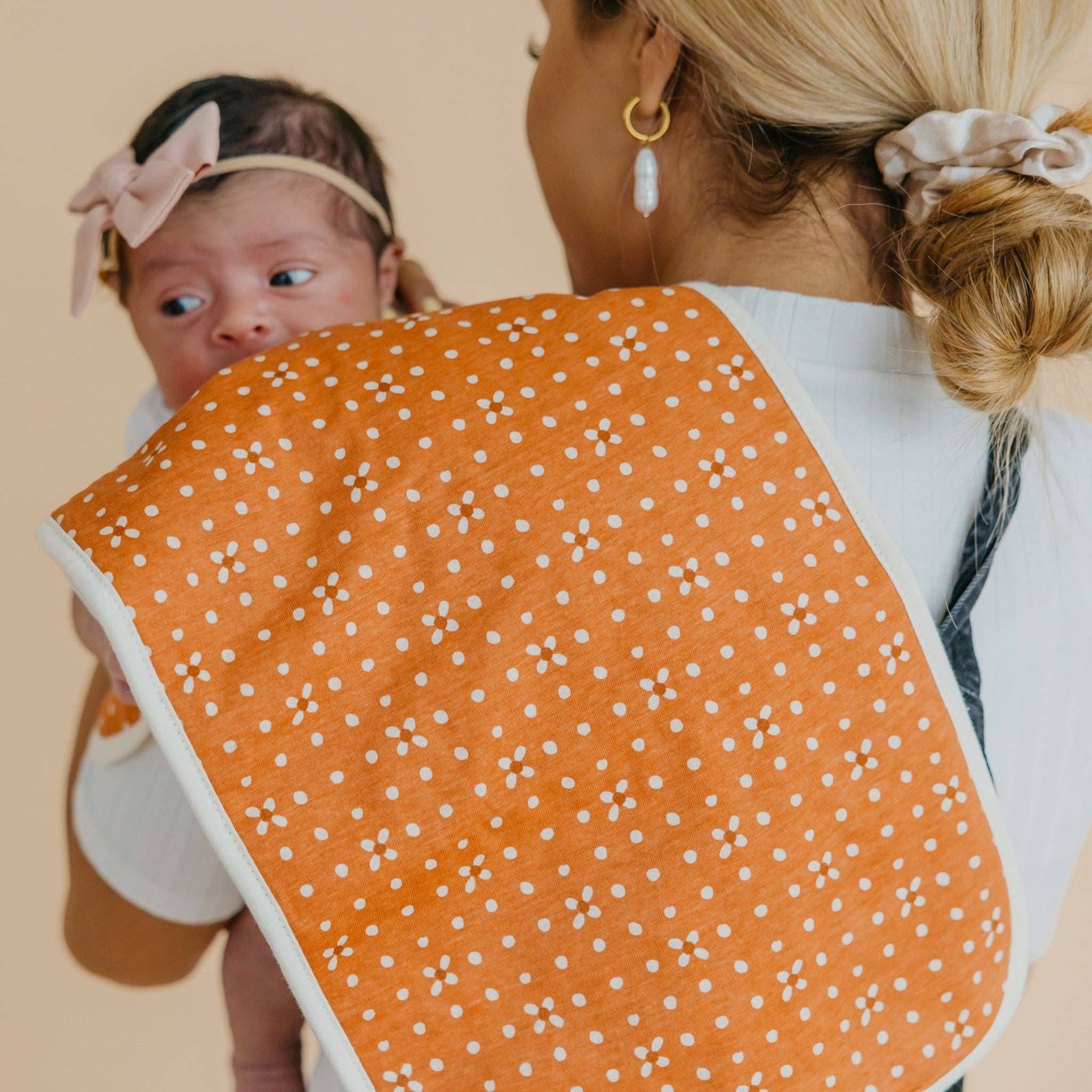 Copper Pearl - 3 Pack Premium Burp Cloths - Rue