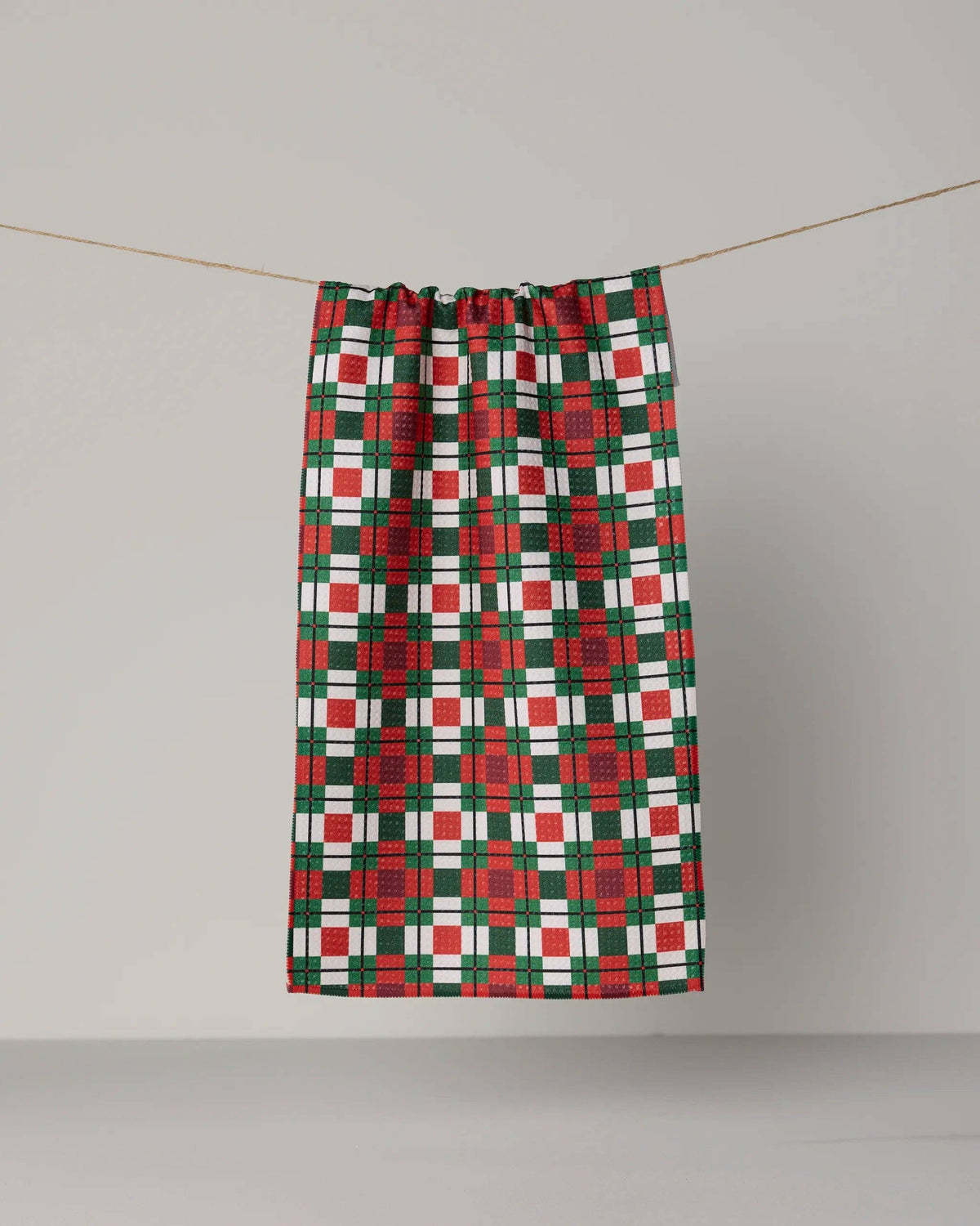 Geometry - Noel Plaid Mini Towel - Holiday 2026