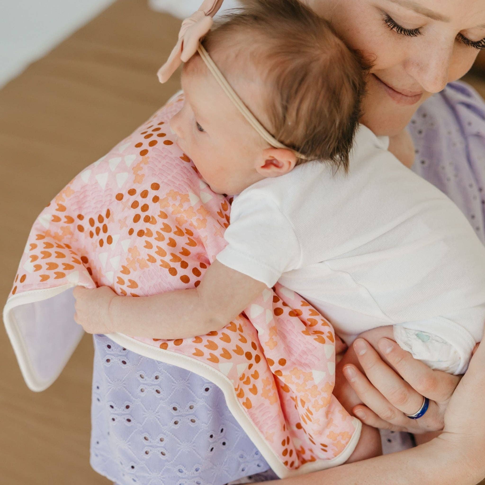 Copper Pearl - 3 Pack Premium Burp Cloths - Rue