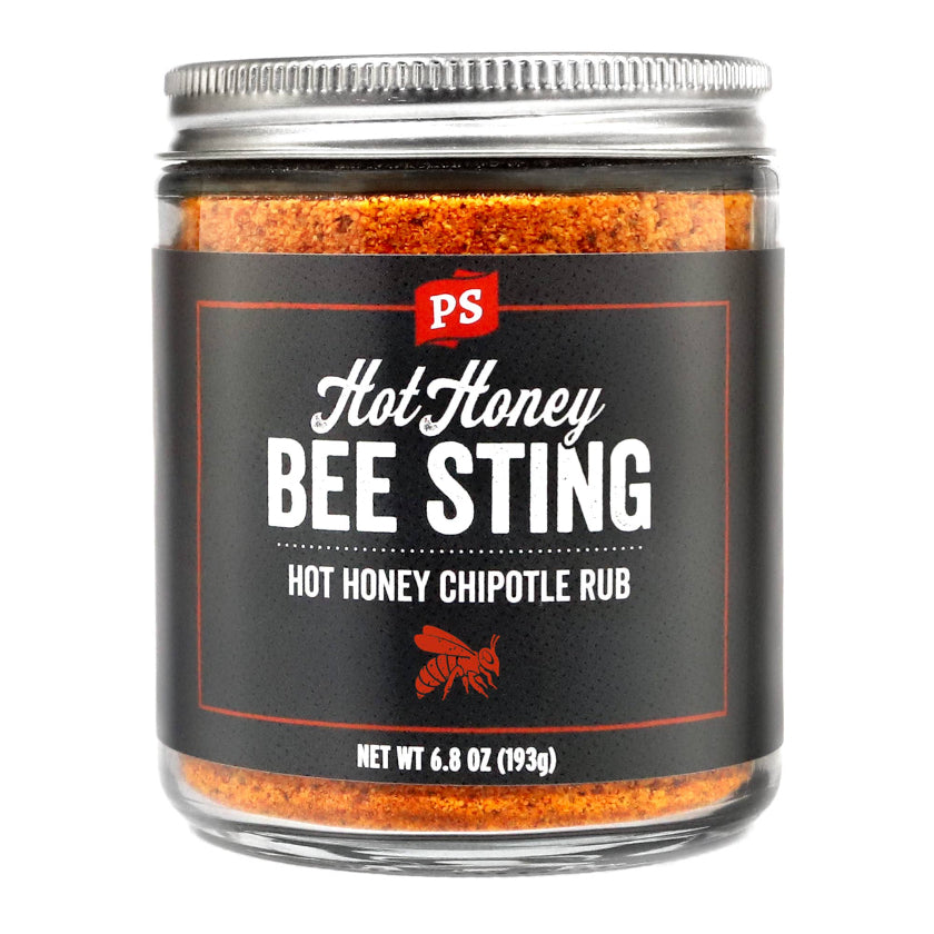 Bee Sting - Hot Honey Chipotle BBQ Rub - PS Seasoning