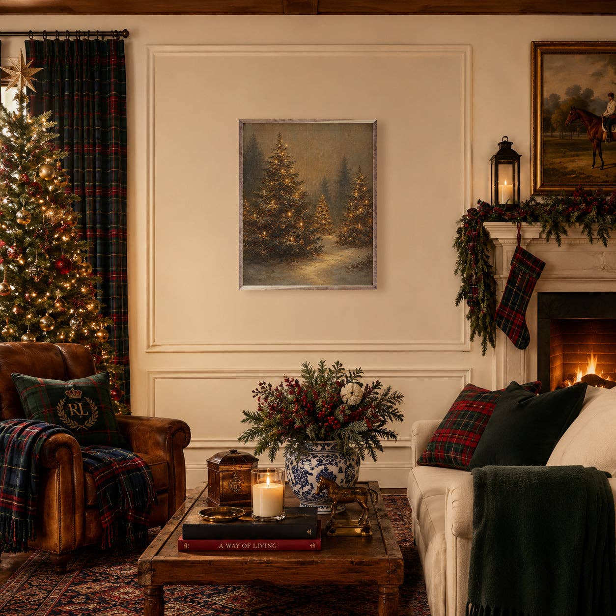 Kendrick Home - Lantern Glow Christmas Trees