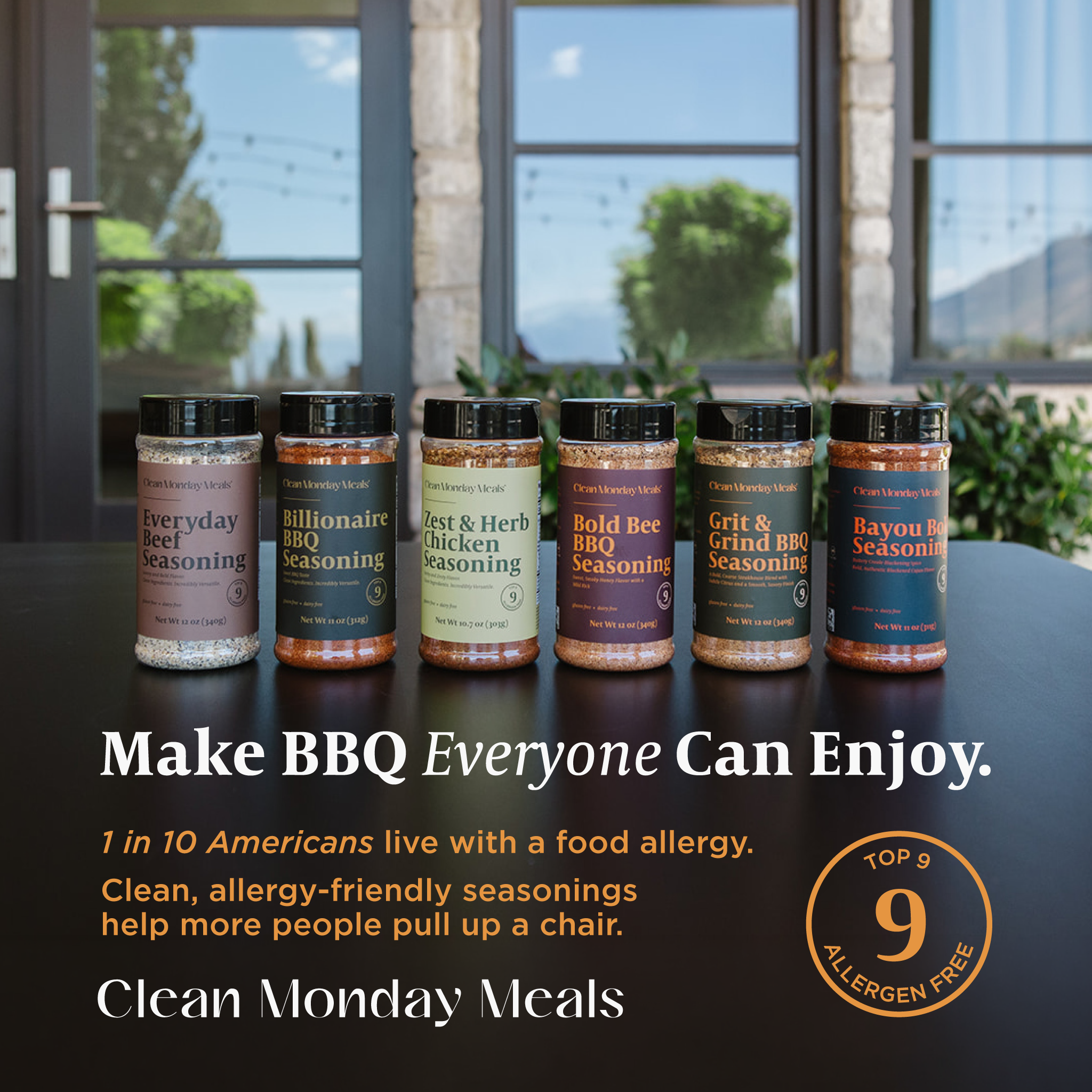 Clean Monday Meals - Grit & Grind BBQ Seasoning
