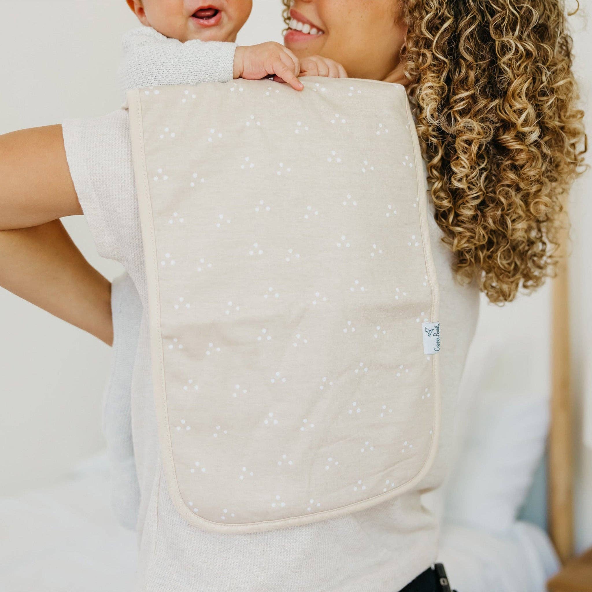 Copper Pearl - 3 Pack Premium Burp Cloths - Santa Fe