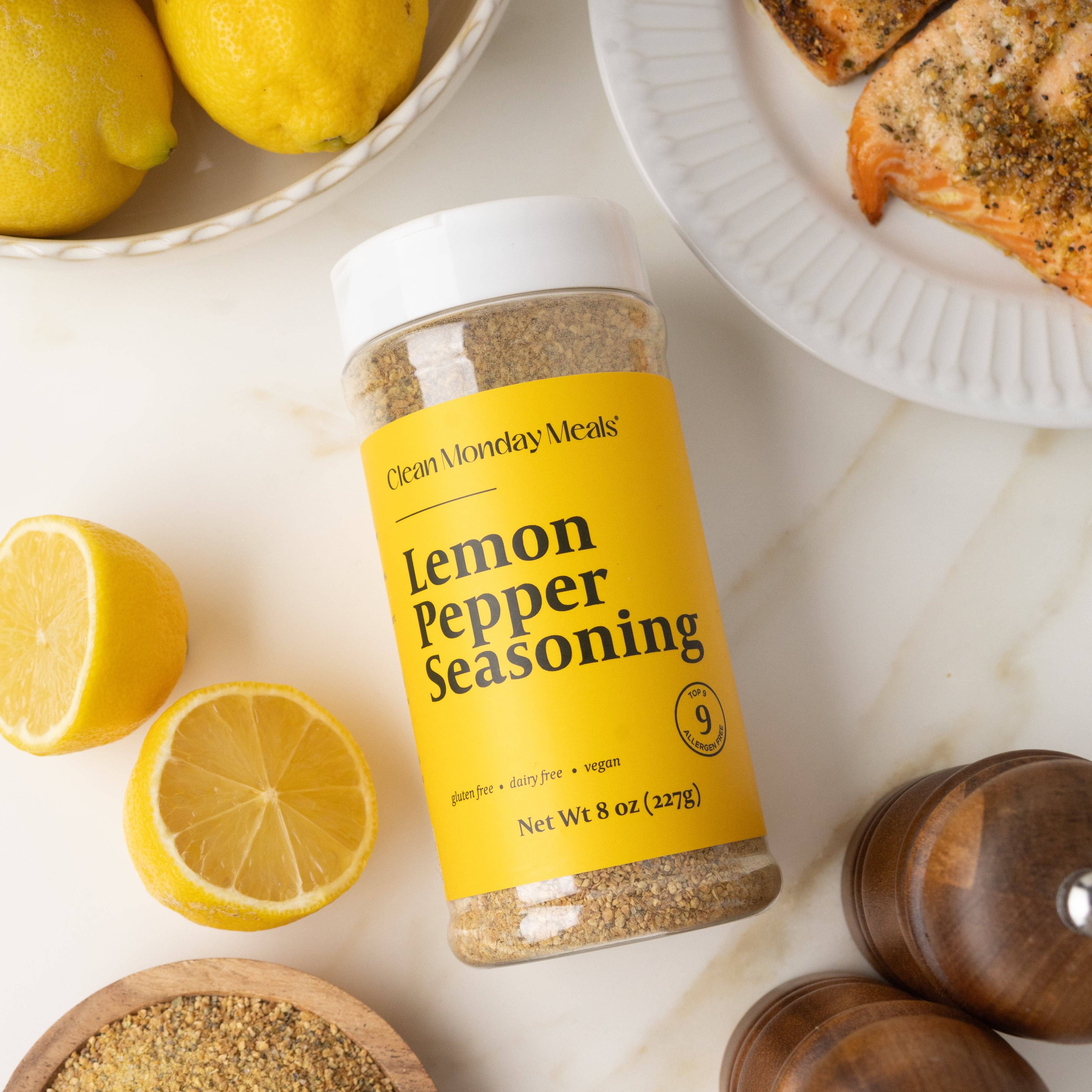 Clean Monday Meals - Lemon Pepper Seasoning